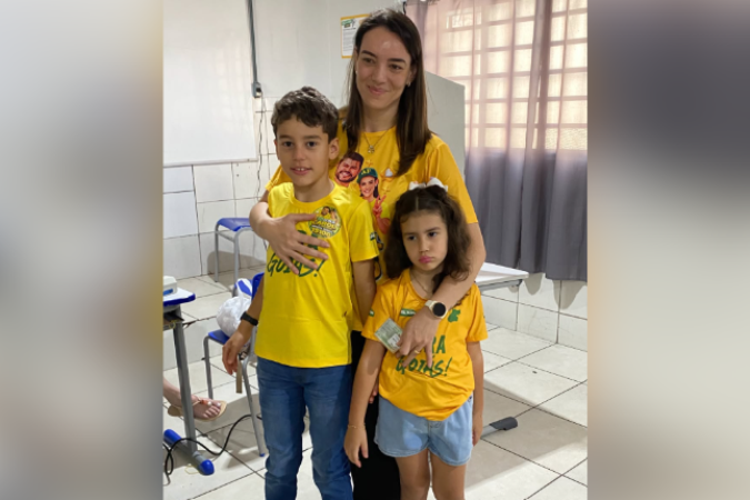 Deputada ultrapassou os 100 mil votos neste domingo (4) - (crédito: Reprodução/Redes Sociais) Deputada ultrapassou os 100 mil votos neste domingo (4) - (crédito: Reprodução/Redes Sociais)