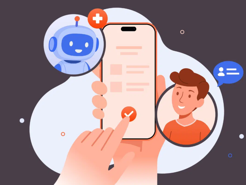 O uso da inteligência artificial para tirar dúvidas sobre saúde mental requer atenção para evitar diagnósticos, decisões e exposição de dados pessoais (Imagem: Hussein Satrio | Shutterstock) -  (crédito: EdiCase)