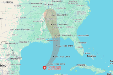 Isaias se forma perto do México e pode virar o primeiro furacão da temporada do Atlântico - (crédito: Google Maps) Isaias se forma perto do México e pode virar o primeiro furacão da temporada do Atlântico - (crédito: Google Maps)