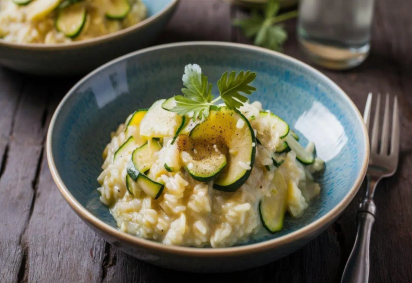 Risoto de abobrinha (Imagem: Food magic | Shutterstock) -  (crédito: EdiCase) -Risoto de abobrinha (Imagem: Food magic | Shutterstock) -  (crédito: EdiCase)
