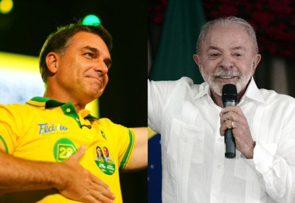Janones lançou o 'Exército de Lula'. Flávio respondeu com a criação de 'tropa' e chamou a iniciativa petista de 'grande facção digital' -  (crédito: Vittor Sales/Divulgação e Minervino Júnior/CB/D.A Press)