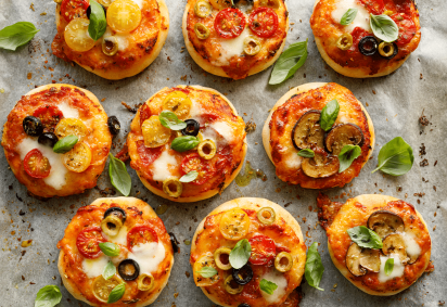 Minipizza colorida de legumes (Imagem: zi3000 | Shutterstock) -  (crédito: EdiCase) -Minipizza colorida de legumes (Imagem: zi3000 | Shutterstock) -  (crédito: EdiCase)